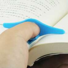 拇指书架书页夹学校用品阅读辅助器学生书籍配件展页器便捷书签、学校用品、返校 - 彩色 - 查看 23