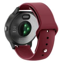 18mm 20mm 22mm Strap For Sam Sung Galaxy Watch7/ 6/5/Pro/4 Classic Silicone Bracelet Hua Wei Watch GT5- 4-2-2e-3-3 Pro Band Silicone Strap For Garmin Vivoactive 3 4 5 Band Forerunner 645 Wristband Bracelet Garmin Forerunner 245