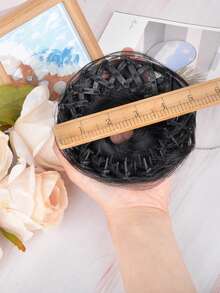 Bird's Nest Hair Bun Natural Black Hair For Women Messy Bun Hair Piece For Women Synthetic Hair Scrunchies Bun Extension Bun Head Fake Hair Updo Wrap On Bun Accessories - Multicolor - View 9