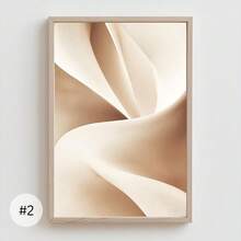 1/3pcs Wall Art Posters/ Modern Style,Warm Beige Abstract Print Set Of 3 White Brush Strokes Wall Art Neutral Soft Tones Minimalist Bedroom Living Room Wall Art Decor Printable Unframed/Framed - Multicolor - View 12