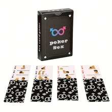 1 pieza Juego de dormitorio Póker sexual Juguete sexual para adultos