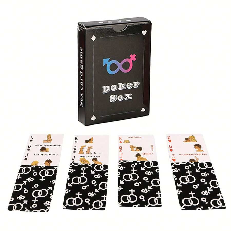 1 pieza Juego de dormitorio Póker sexual Juguete sexual para adultos
