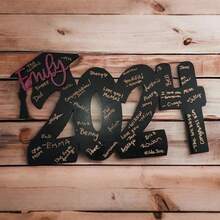 Personalized Graduation Name Tag, 2025 Graduation Gift, Customized Class Of 2025 Decoration, College Graduation Party Decor - Multicolor - View 2