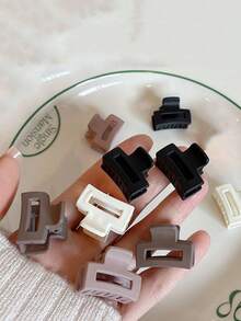 10/20/30 件多功能时尚小尺寸发夹，女士刘海发夹迷你简约发夹复古发饰夏季发夹爪夹发夹发夹发夹秋冬度假装女士