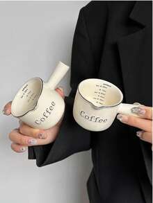 Coffee Cup, Measuring Cup, Mini Milk Cup, Coffee Cup, Milk Cup, Mug, Ceramic Cup, Measuring Cup