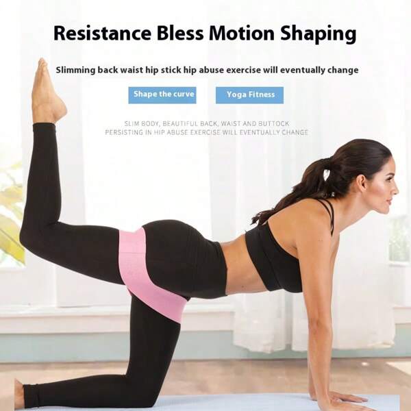 Booty Lifting & Glute Activation Resistance Bands, Non-Slip Yoga Stretching Booty Bands For Squats, Workout & Exercise, Gym