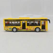 儿童巴士玩具模型仿真巴士大型校车宝宝男孩惯性汽车玩具圣诞节万圣节礼物