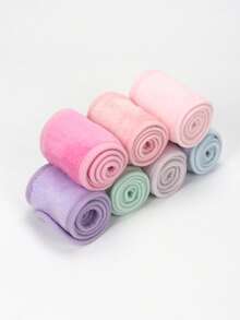 3Pcs Adjustable Women's Spa Facial Headband, Shower & Makeup Hair Tie Suitable For Washing Face, Soft Towel & Hair Styling Accessory Accessories,Skincare Headband,Beauty,Skin Care Products,Spa,Self Care,Skin Care Tools,Face Care,Esthetician Supplies,Skin,Face Wash,Facial - Multicolor - View 9