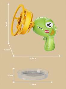 泡泡机枪儿童玩具，带彩灯和数千个泡泡的泡泡枪，户外玩具生日派对礼物，适合3 4 5 6 7 8 9 10 11 12岁男孩女孩