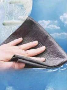 5pcs Reusable Magic Glass Cleaning Cloths, Streak-Free, 24*19cm