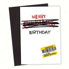 1pc,Birthday Cards Pack Simple Birthday Card,Handmade Birthday Card For Friends,Colleagues,Family,Happy Birthday,Creative Gift,Funny Birthday Card -With Envelope - Multicolor - View 10