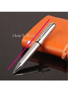 Juego de regalo de un bolígrafo de lujo con recarga de bola de línea negra de 0,5 mm de ancho para hombres y mujeres, profesionales ejecutivos, oficina, bolígrafos elegantes y estuche de regalo clásico, de vuelta a la escuela