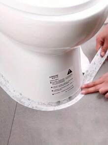 1 Pezzo di Nastro Impermeabile per Sigillatura di Giunti e Angoli di Cucina, Bagno, Toilette e Piastrelle. Nastro Adesivo Anti-Muffa e Decorativo per Bordi Inferiori di Lavandini e Sanitari Autoadesivo