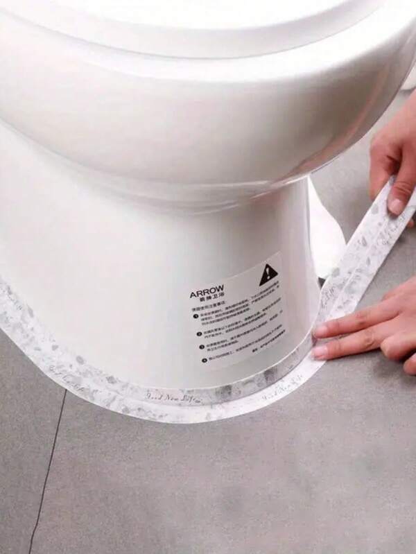 1 Pezzo di Nastro Impermeabile per Sigillatura di Giunti e Angoli di Cucina, Bagno, Toilette e Piastrelle. Nastro Adesivo Anti-Muffa e Decorativo per Bordi Inferiori di Lavandini e Sanitari Autoadesivo
