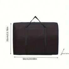 1pc Cloth Quilt Storage Bag, Foldable Clothes Organizer Bag, Large Capacity Luggage Packing Bag