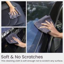 1 Roll Multipurpose Tear-Off Cleaning Cloth, Super Absorbent Microfiber Non-Lint Cleaning Wipes, Reusable And Washable For Home, Kitchen, Car, Window