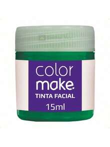 Colormake Liquid Paint All Colors Normal And Neon 15ml - Verde - Ver 2