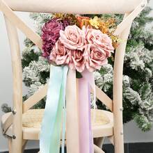 6 rollos de cinta de satén pastel de 1 pulgada | Set de cintas de regalo para ramos de flores, manualidades, cumpleaños, fiestas, bodas, decoraciones de fiesta de graduación - 30 yardas - Multicolor - Ver 5