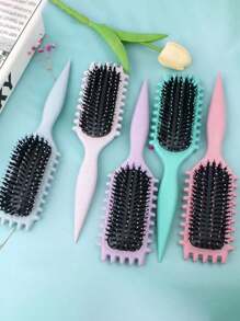 Summer Ready Curl Defining Brush – No-Pull, Anti-Frizz Detangling Tool For Effortless Curly Hair Styling, Achieve Perfect Curls