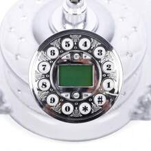 Rainaut Vintage Telephone Imitation Antique Phone Retro Rotary Dial Telephone Corded Old Fashion Antique Landline Telephone Decor Antique Phone For Home Office Hotel Cafe Bar Decoration Gifts