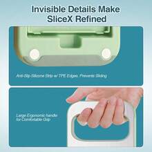 Japanese-Style Gramercy Adjustable Mandoline Food Slicer, Mandoline Slicer For Kitchen, Mandolin, Potato Slicer, Tomato Slicer, Carrot Slicer, Onion Slicer - Stainless Steel - With 6 Japanese Stainless Steel Blades, Elegant Green-Master The Art Of Precision, One Slice At A Time. Elevate Your Culinary Craft With Timeless Elegance - 薄荷綠 - 查看 10