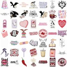 52 miếng dán hình mọt sách, miếng dán hình sách, miếng dán Kindle, miếng dán vinyl chống thấm nước, miếng dán trang trí laptop, miếng dán ván trượt, miếng dán bình nước, miếng dán sổ tay. - Nhiều màu - Xem 4