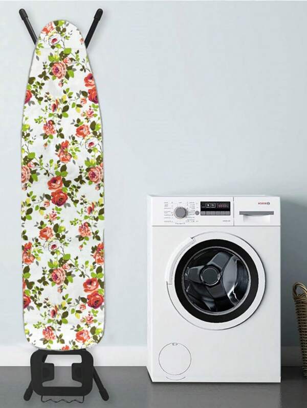 50.5*145cm Standard Size Ironing Board Cover, Scorch-Resistant Edges, 1 Pc (Board Not Included)