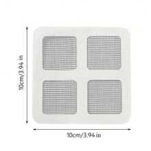 36pcs Window Screen Repair Patch Kit, Self-Adhesive Fiberglass Screen Repair Tape, Screen Patch Tape For Window/Door Screens, Tear Hole Repair, Cuttable And Self-Adhesive, Mosquito Net Patch