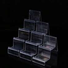 Acrylic Display Shelf Multilayers Cellphone Wallet Glasses Rack Transparent Rangement Storage Rack - Pelbagai warna - Lihat 7