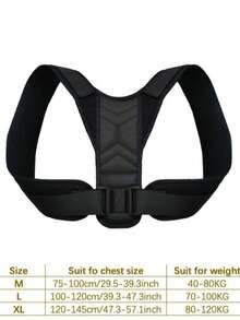 Unisex Adjustable Back & Waist Support Belt - Multicolor - View 8