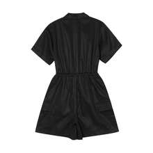 Puma Women's Summer Short Sleeve Jumpsuit 62410801 - Black - View 2