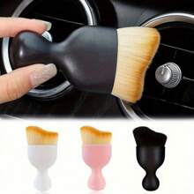 1pc Car Interior Cleaning Brush, Compact Soft Brush, Car Seat Center Console  Internal Dust Removal Artifact, Car Interior Air Conditioner Out Of  Cleaning Brush, Car Accessories, Men's Gifts