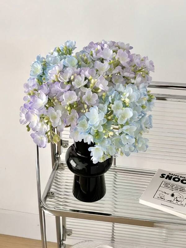 4pcs Faux Jasmine Flowers, Modern Artificial Plant Stems, Suitable For Valentine's Day, Gifts, Birthdays, Graduations, Garden Decor, Outdoor Plants, Gardening, Fake Flowers, Decor, Mother's Day Gifts, Dining Table Decor, Wedding Decor