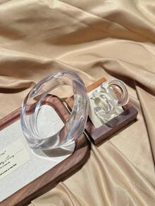 Transparent Acrylic Bracelet And Earring Kit Fashion Casual Style - kit-2 - 查看 3