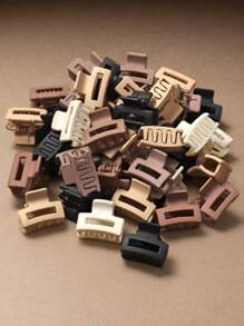 15/20/30/50/100pcs Versatile Fashion Mini 2.5cm Clip Bangs Clip For Women, Simple Retro Hair Clip For Bangs And Hairstyle