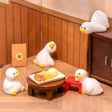 حصائل الأوردة المختلفة1/5/25 قطعة، تماثيل أطفال البط الجميلة للزينة ،تمثال حيوانات جميلة لبساتين FairyDIY الصغيرة ، زينة المناظر الطبيعية المائية، زينة النباتات في أواني، هدية عيد ميلاد مثالية، أعطيات الحفل، حشوة أكياس هدايا،زينة المكتب