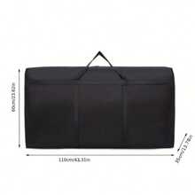 1pc Cloth Quilt Storage Bag, Foldable Clothes Organizer Bag, Large Capacity Luggage Packing Bag
