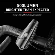 Juego de luces para bicicleta IPX4 resistente al agua, recargable por USB, con 4 modos de iluminación, luz para bicicleta para conducir de noche, escalar, explorar y actividades al aire libre