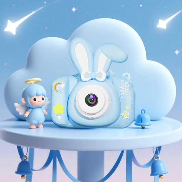 Kids Camera Toy , Unicorn Camera Strap, Dual Camera 48 Megapixels, 1080P, Games, Music, Photos, Video And Other Functions, Portable Mini Digital Camera, HD Video Camera For Boys And Girls, Best Christmas, Back To School, Birthday Gift