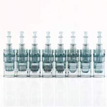 5PCS Ultima Dr Pen M8 Cartridges Microneedle Replacement Needle Tip 16 PINS/36 PINS/42PINS/Round Nano /24PINS/3D Nanno/5D Nano MTS Microneedling Replacement Cartridges Nano Needle