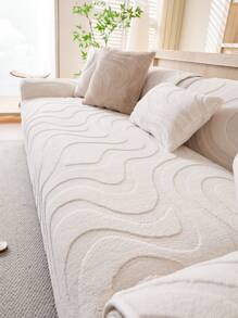 1pc Universal Sofa Cover, Modern Minimalist Anti-Slip Sofa Cushion, Removable And Washable Sofa Slipcover, Fashionable Soft & Non-Fading Decorative Sofa Blanket, Suitable For Bedroom, Office, Living Room, L-Shaped Sofa & 1/2/3/4-Seat Sofa.