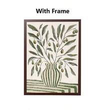 1PC Woman Refreshing Citrus Sardines Olive Branches Quote Wall Art Canvas Painting Posters And Prints Pictures For Living Room Decor Frameless Gifts Birthday Graduation