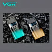 VGR Shaver Professional 9000 RPM Beard Trimmer Digital Display Electric Razor Men Adjustable Speeds Best Electric Razor Reciprocating Men's Shaver V-308 - Multicolor - View 1