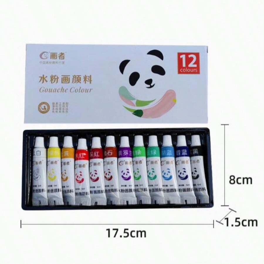 1 hộp 12 màu sơn màu nước pastel | Hộp thiếc di động chuyên nghiệp có sắc tố cao | Đồ dùng vẽ phác thảo ngoài trời cho học sinh | Công thức khô nhanh không gây bẩn | Bao gồm giấy pha màu cho liệu pháp nghệ thuật tự làm | 12 màu Macaron pastel mềm, thích hợp để tạo ra nhiều tác phẩm nghệ thuật khác nhau | Công thức có sắc tố cao, Quay lại trường học, Đồ dùng học tập - Nhiều màu - Xem 1