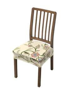 1/2/4/6pcs Printed Stretchable Removable & Washable Dining Chair Seat Covers - Multicolor - View 25