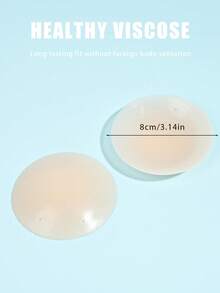 Women's Solid Box Breathable Nipple Covers, Invisible Seamless Pasties, Waterproof Sweatproof Non-Slip Adhesive Bra, Backless Bra Stickers, Reusable Washable Bra Accessories Suitable For Wedding Dress, Sleepwear, Workwear, Swimwear, Dresses, Bikini, Backless Outfits, Sports Bras - Multicolor - View 11