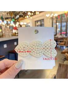 "9-Piece Women's Hair Clip Set - Sweet Imitation Barrettes In Multiple Styles |   Cute Everyday Hair Accessories For Girls & Women" - 隨機款式-9件 - 查看 4