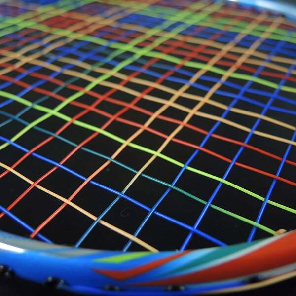 Badminton Line Collection Benefit PA-2055 Badminton Line High Elasticity And Durability Playing Hall Team Uses Badminton Racket Line Rainbow Line For 24LB