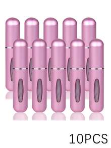 1/5/10pcs, 5ml Perfume Atomizer Refillable Spray Bottles, Portable Travel Size Perfume Bottles, Perfume Sprayer, Mini Perfume Samples - Pink - View 7