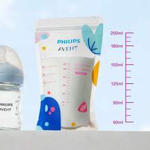 Philips Avent 30个Avent储奶袋冷藏保鲜6.7盎司母乳储存袋便携式储存袋